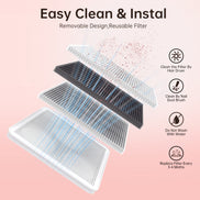 Triple Turbo Fan Rechargeable Nail Dust Collector - CS602-X19