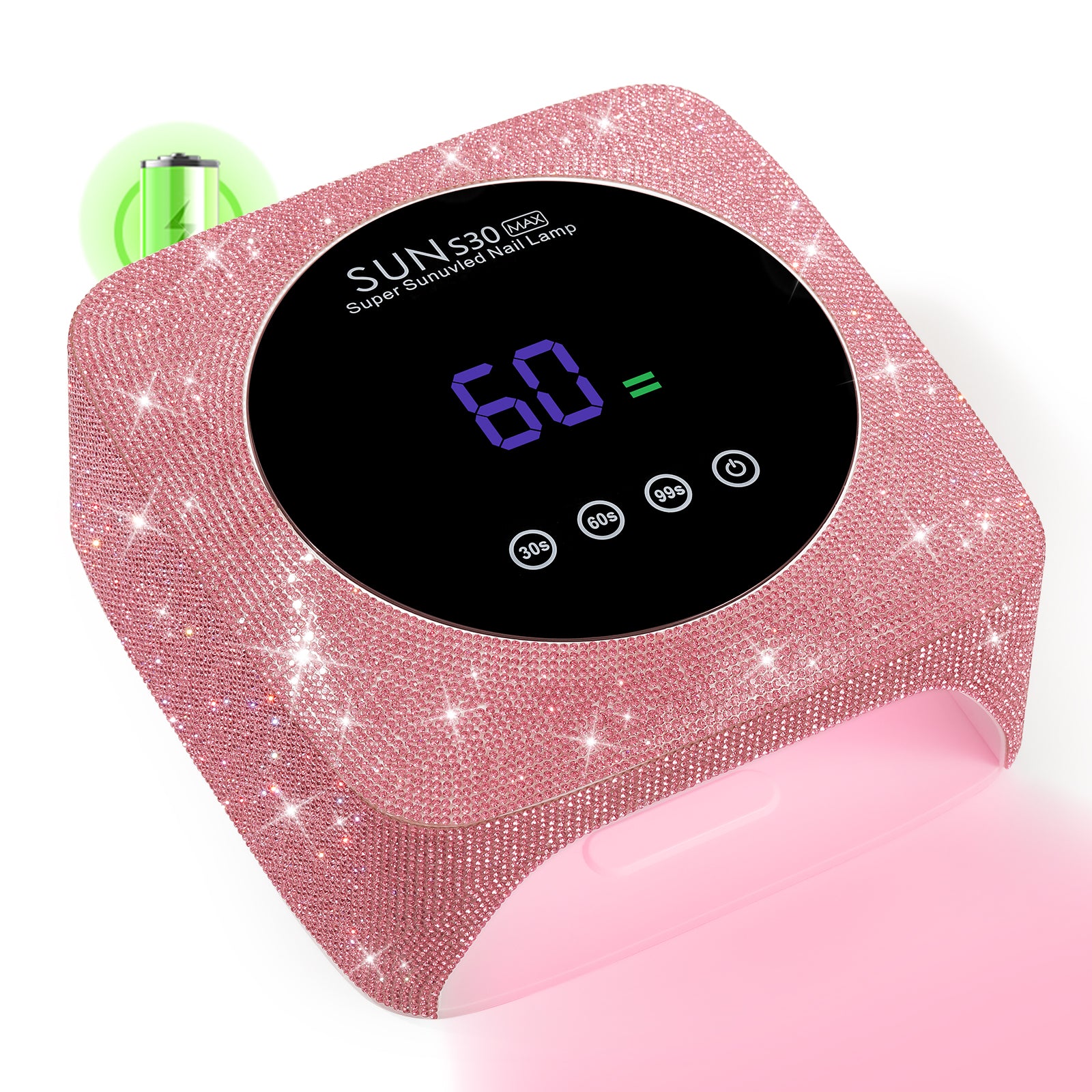 Rechargeable 96W UV Nail Lamp - CSS30