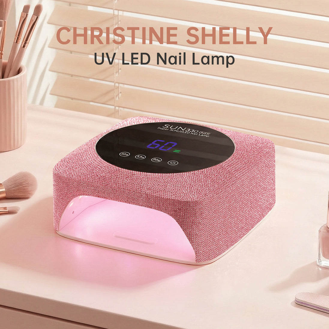 Rechargeable 96W UV Nail Lamp - CSS30-X10