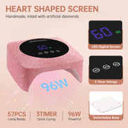 Rechargeable 96W UV Nail Lamp - CSS30-X10