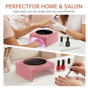Rechargeable 96W UV Nail Lamp - CSS30-X10