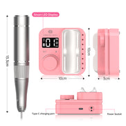Rechargeable Electric Nail Drill 35000RPM - CS901-X10