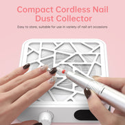 Portable Mini Nail Dust Collector Rechargeable - CSX10mini