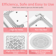 Portable Mini Nail Dust Collector Rechargeable - CSX10mini