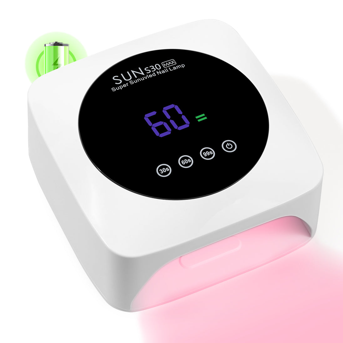 Rechargeable 96W UV Nail Lamp - CSS30-X12