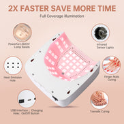 Rechargeable 96W UV Nail Lamp - CSS30-X12