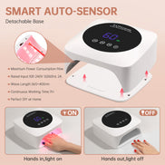 Rechargeable 96W UV Nail Lamp - CSS30-X12