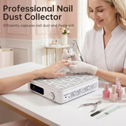 Triple Turbo Fan Rechargeable Nail Dust Collector - CS602-X02