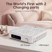 Triple Turbo Fan Rechargeable Nail Dust Collector - CS602-X12