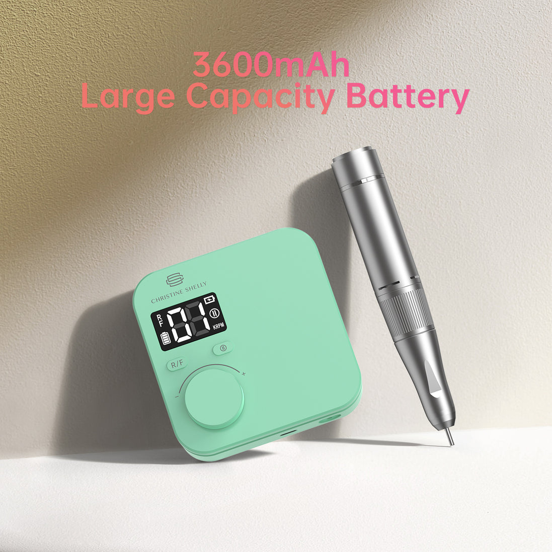 Rechargeable Electric Nail Drill 35000RPM - CS901-X16