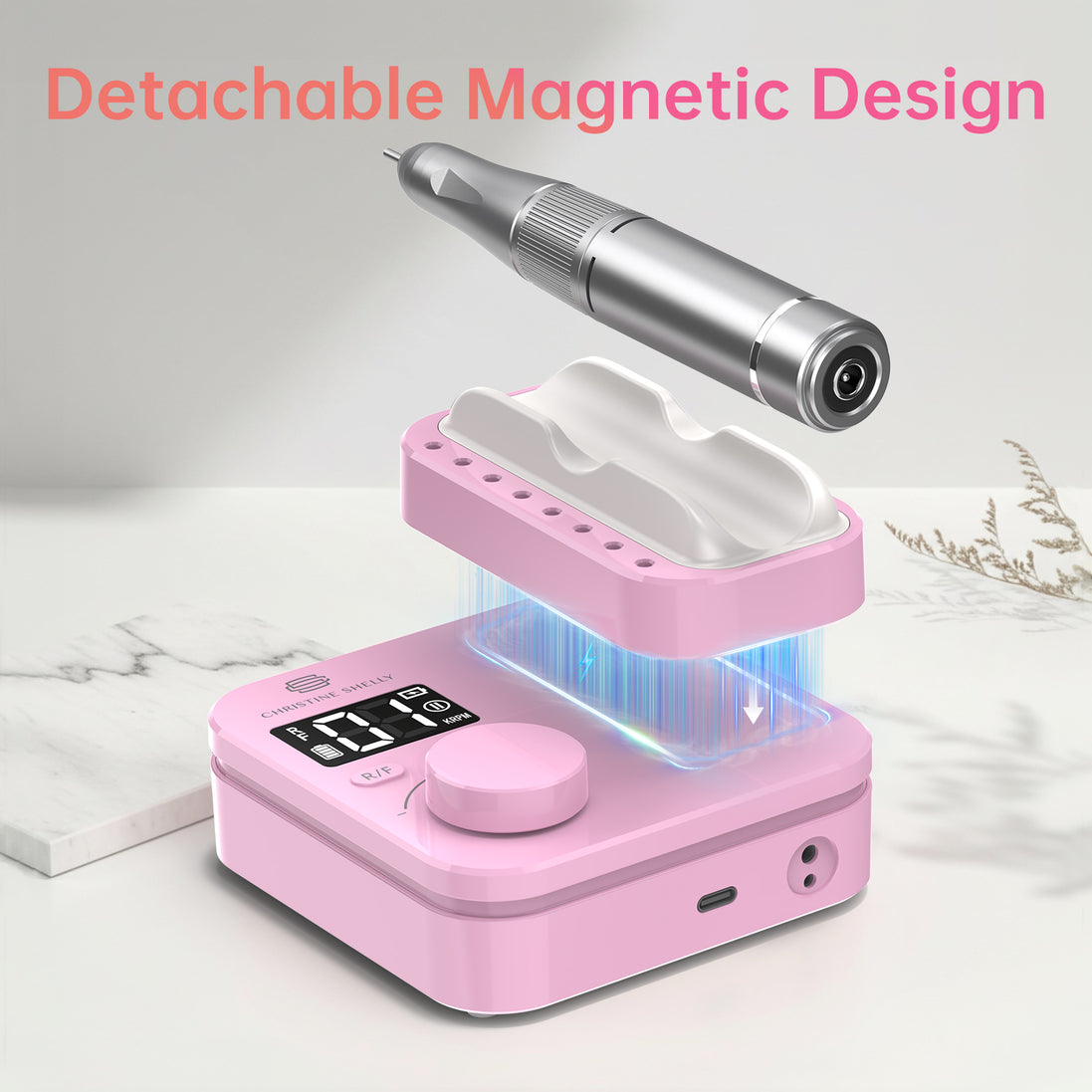 Rechargeable Electric Nail Drill 35000RPM - CS901-X19