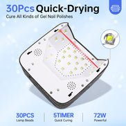 Rechargeable UV Nail Lamp - CSX20-X08