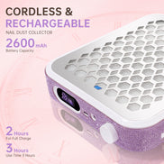 Rechargeable Nail Dust Collector - CS503-X19
